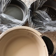 “未使用"土鍋風【グリル鍋】３点セット象印の画像