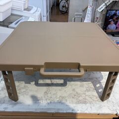 アウトドアテーブル ダイソー550円商品 店頭販売 南区花畑の画像