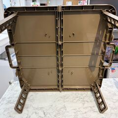 アウトドアテーブル ダイソー550円商品 店頭販売 南区花畑の画像