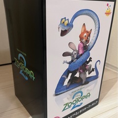 HappyくじA賞『ズートピア2』ポスター フィギュアの画像
