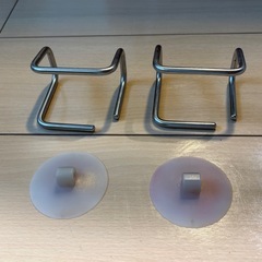 KEYUCA ステンレス スポンジ・洗剤ラック 2個セットの画像