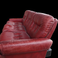 富士ファーニチャー　ソファーセット　レトロが好きな方におすすめの画像