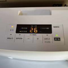 NORITZ ノーリツ ガスファンヒーター 都市ガス用 12A/13A GFH-4006S-W5 木造11畳／コンクリート15畳用 温風式Used/良品の画像