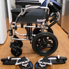 ♪MIKI/ミキ 介助用 車椅子 CRT-SG-10 未使用♪の画像