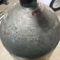 酸素ボンベ ダイビングタンク スキューバ アクアラング の画像