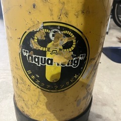 酸素ボンベ ダイビングタンク スキューバ アクアラング の画像