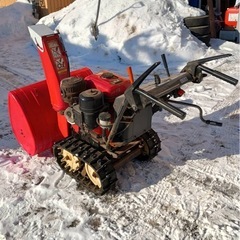 ホンダ除雪機 HS870 HST セル付き 実働 バッテリー新品交換 札幌江別岩見沢市内送料無料の画像