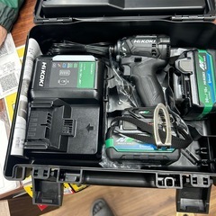 HiKOKI WH36DC インパクトドライバー フルセットの画像