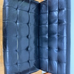 受渡予定者様決まりました。岩附 ソファ 2人掛け レザー 合皮の画像