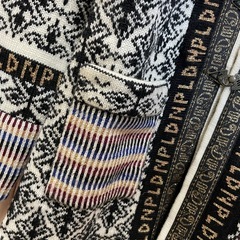 ドンペリーノ　ヴィンテージ　ニットカーディガンの画像