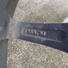 15インチ　スタッドレスタイヤ　アルミホイール付きの画像