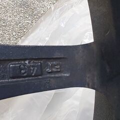 15インチ　スタッドレスタイヤ　アルミホイール付きの画像