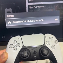 PS5コントローラー　DualSense 
ホワイトの画像