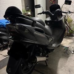 マジェスティ125 小型　10000キロ代　美車　大阪　社外マフラー　fi車の画像