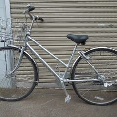 ブリジストン　キャスロング　ベルトドライブ　27インチ　きれい　通学用自転車の画像