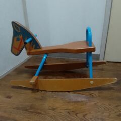 レトロな木馬の画像