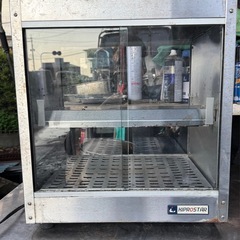 安吉　ヤスキチ ホットショーケース PRO-4WSE-A W400×D300×H460 厨房 厨房機器 店舗 店舗用品 イベント用品 ショーケース 100vの画像