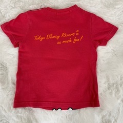 ミニー・マウス Tシャツ 赤　90㎝の画像