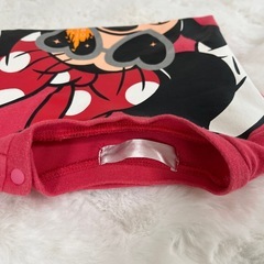 ミニー・マウス Tシャツ 赤　90㎝の画像