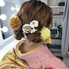 成人式★髪飾り★着物屋の髪飾り★13200円しましたの画像