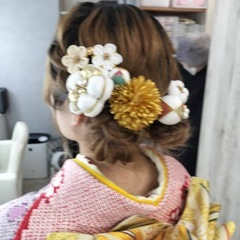 成人式★髪飾り★着物屋の髪飾り★13200円しましたの画像