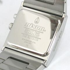動作品 NIXON THE ROTOLOG クオーツ式腕時計 数字表示 25年12月電池交換 清田区 平岡の画像