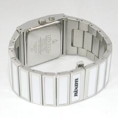 動作品 NIXON THE ROTOLOG クオーツ式腕時計 数字表示 25年12月電池交換 清田区 平岡の画像