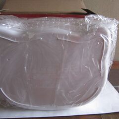 ハローキティ 鹿の子リボンフェイスお重 お弁当箱 白  お道具箱にもなります　22×27cm位の画像