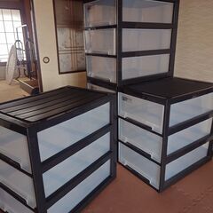 3段収納ケースの画像