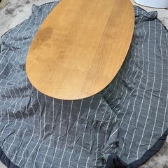 こたつにもなるローテーブルの画像