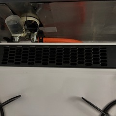 パロマガスコンロ  LP  ナチュラルホワイト  プロパン用 右強火力  魚焼き両面グリルの画像