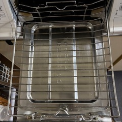 パロマガスコンロ  LP  ナチュラルホワイト  プロパン用 右強火力  魚焼き両面グリルの画像