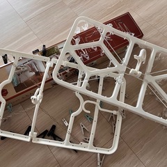 物干しスタンド➕物干しハンガー×2の画像