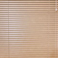 TOSO 木目調アルミブラインド 196cm×191cm チェリー 日本製の画像