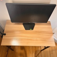 【値下げ可🔥】パソコンデスク 棚付き 幅80cm × 奥行45cmの画像