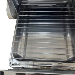 【極美品】リンナイ ガスコンロ RTE597BE（プロパンガス用）ホース・電池付きの画像