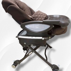 
【取りに来て頂ける方限定】【完動品】APRICA アップリカ ハイロー＆チェア ユラリズムオー卜 HIDXの画像