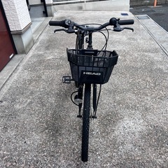 24インチ自転車　不具合無く動きますの画像