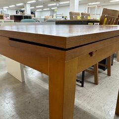 J3389　【リユースのサカイ柏店】　NITORI　ニトリ　伸縮式　ダイニングテーブル　の画像