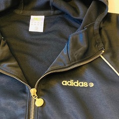 adidas Neo ジップアップパーカー 金の画像