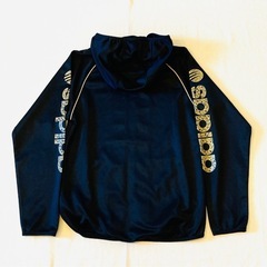 adidas Neo ジップアップパーカー 金の画像