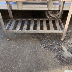 早い者勝ち　2層シンク　汚れ有りますの画像