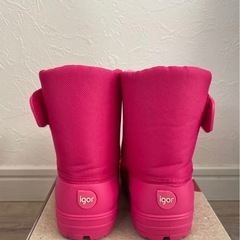 【13cm】igor スノーブーツ　キッズ　13.5cm ブランドの画像