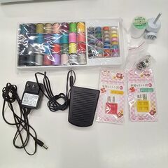 ★ジモティ割あり★ VERSOS コンパクト電動ミシン VS-H002   動作確認／クリーニング済み TK7780【リユースのサカイつくば店】の画像