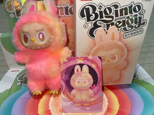 正規品　ラブブ　グリーン　ピンク 2点セット 正規品】 LABUBUラブブ2個セット