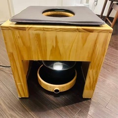 【よもぎ蒸しセット！】 角型イス - ブラウン長袖 - の画像