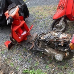 部品取り用。ヤマハ・サリアン50cc 2ストロークスクーター、部品取り用です。の画像