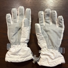スキー手袋VOICE 防水グローブ S/M ホワイトの画像