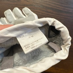 スキー手袋VOICE 防水グローブ S/M ホワイトの画像