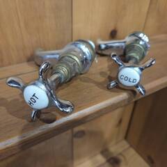 【愛品館 市原店】アンティーク調水道蛇口の画像